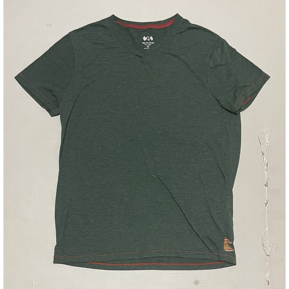 Janji Shirt Womens Size Medium‎ Green Performance Running Jogging Top Gym